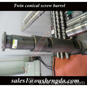 extrusion machine screw barrel /conical twin screw barrel